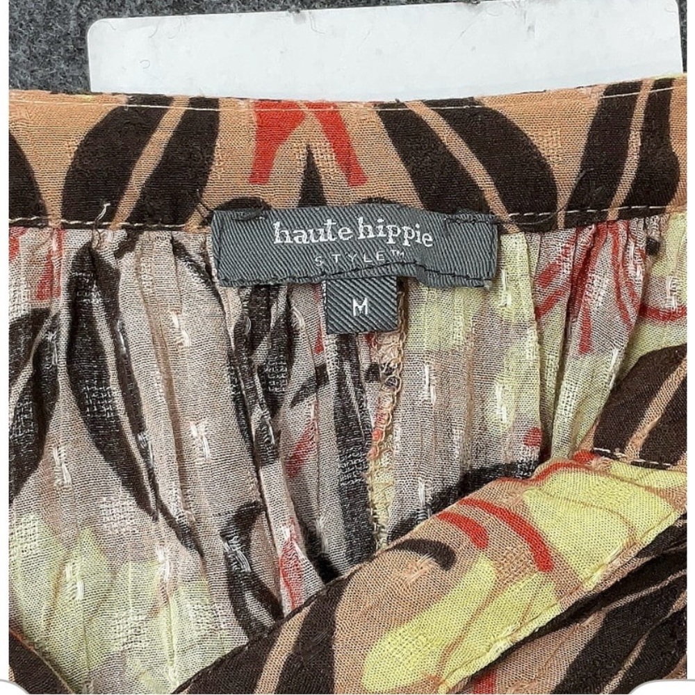 Haute Hippie Multicolor Floral Blouse - Picture 3 of 3